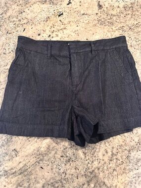 LOFT Dark Indigo Flat-Front Men's Shorts